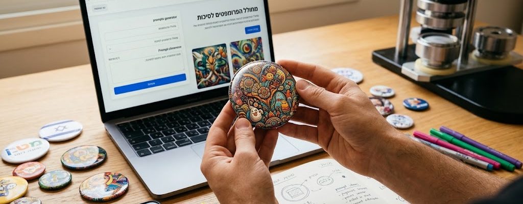 עיצוב סיכות עם בינה מלאכותית – שלמות בשניות